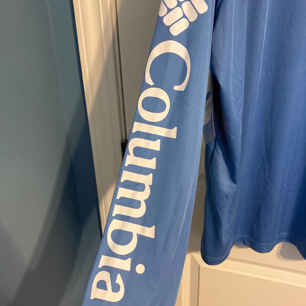 Columbia XXL Long Sleeve Rashguard - Brand New - NWT - Blue